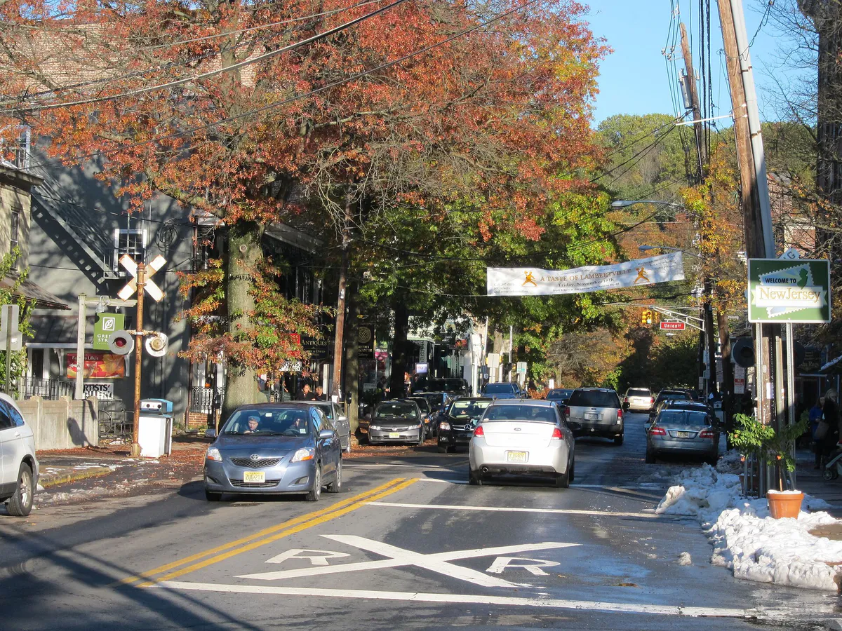 Downtown Lambertville, New Jersey