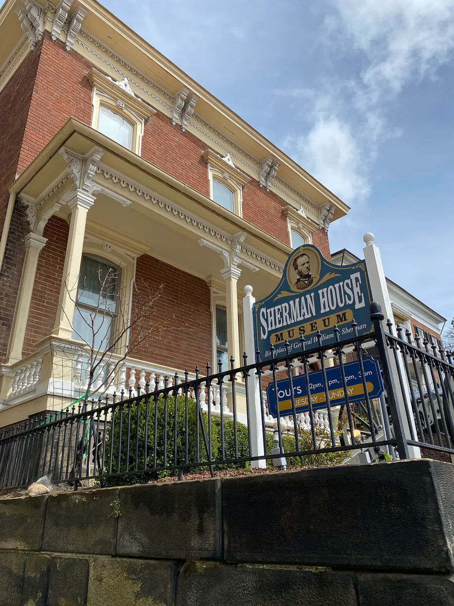 Sherman House Museum in Lancaster, Ohio