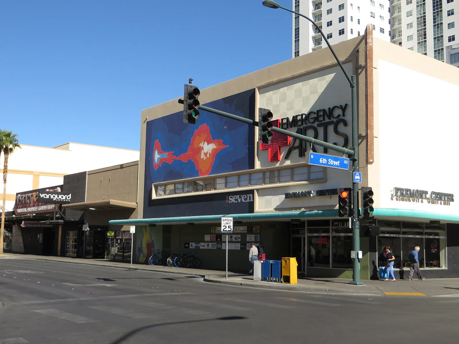 Emergency Arts, Fremont East District, Las Vegas, Nevada