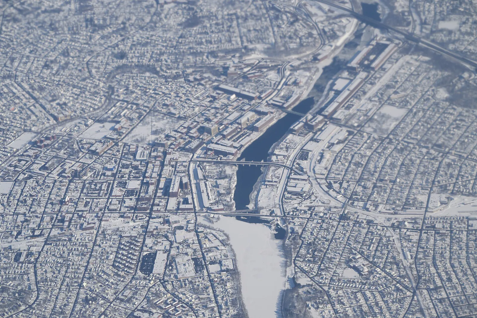 Lawrence, Massachusetts aerial view January 2026