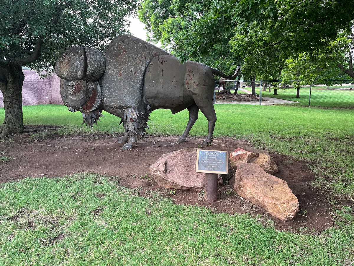 Bison Latifrons Great Plains Museum Lawton Oklahoma