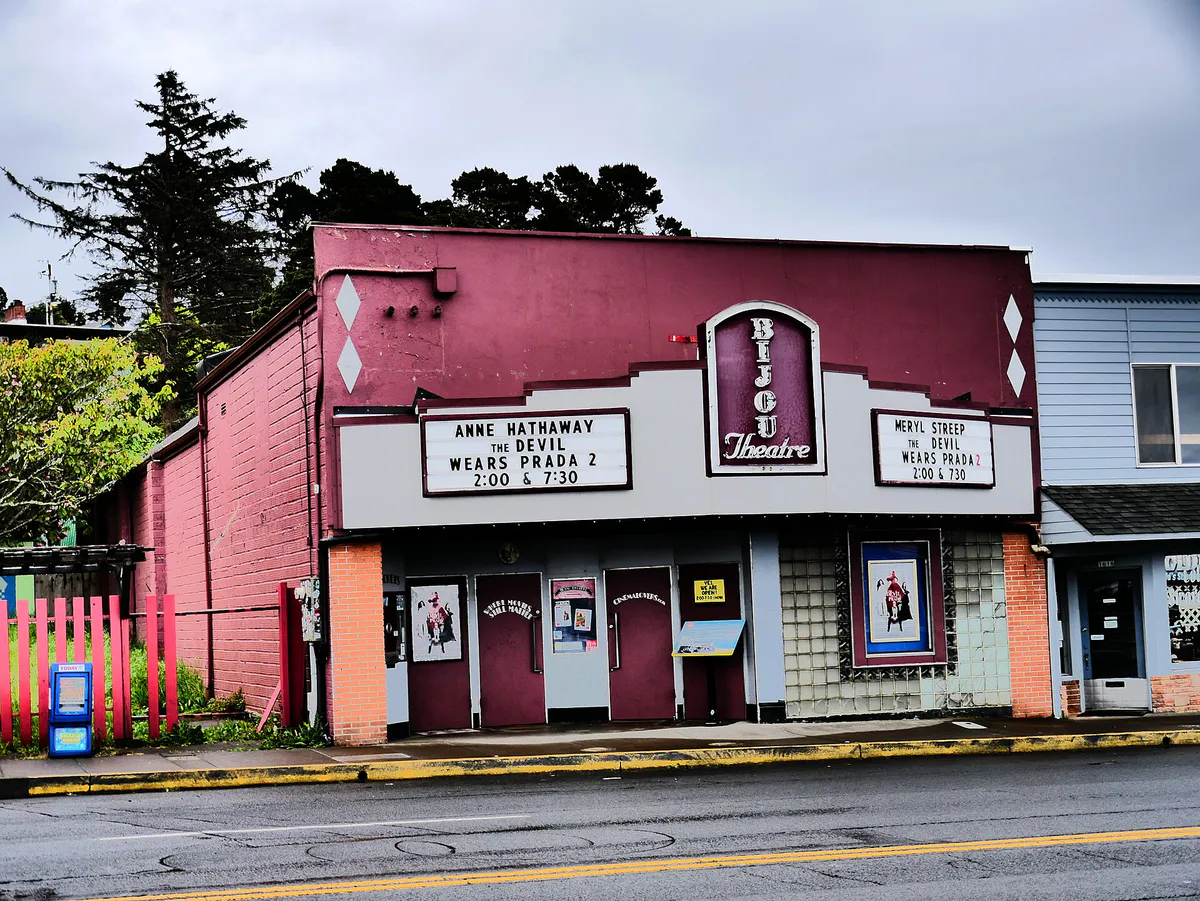 Bijou Theatre in Lincoln City, Oregon