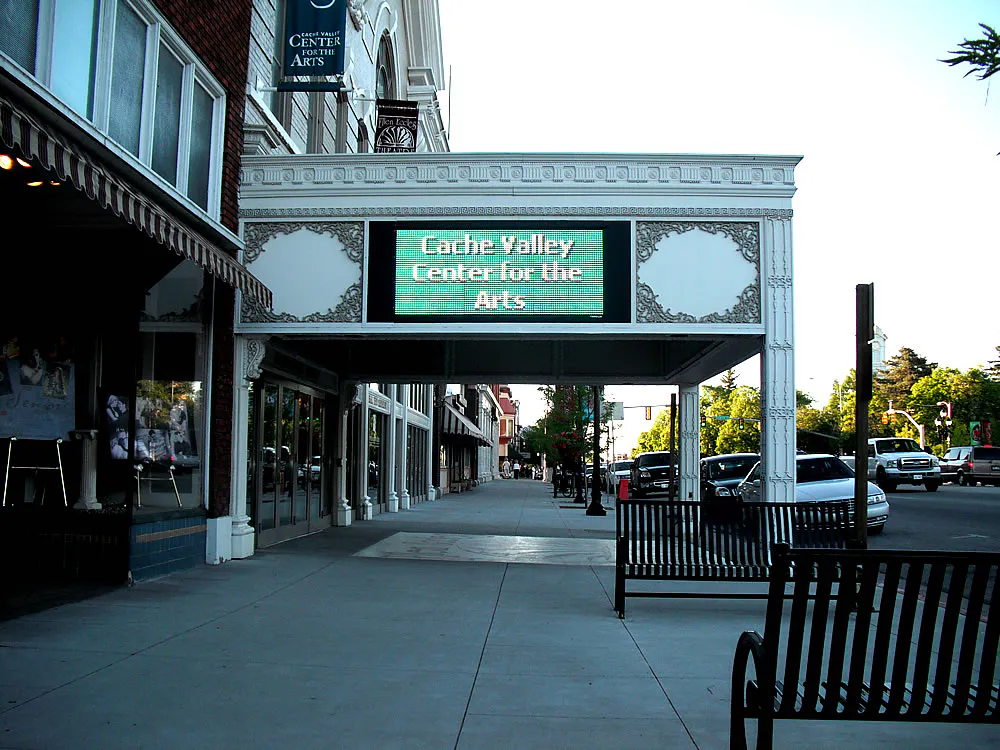 Ellen eccles theater in Logan, Utah