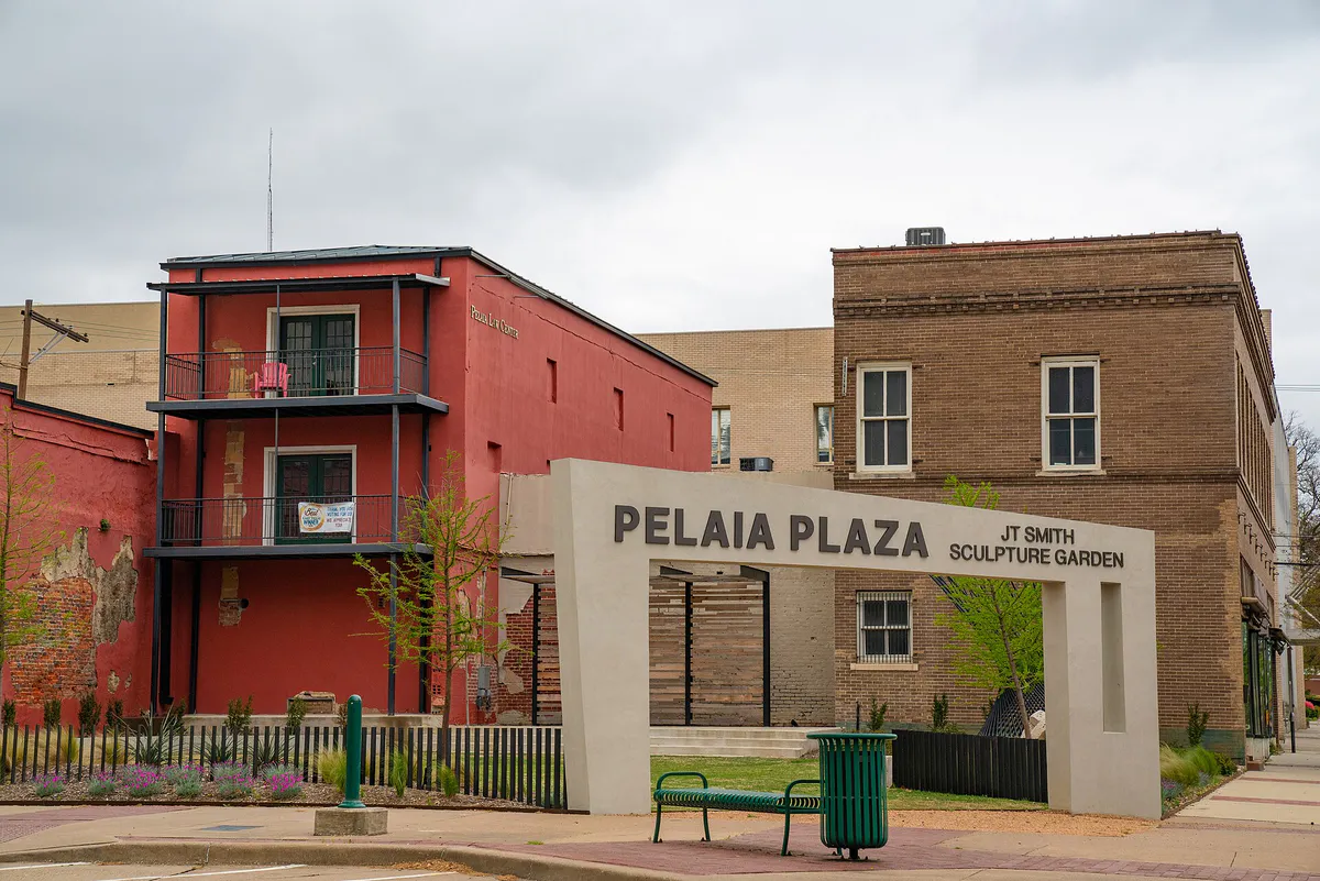 Pelaia Plaza, JT Smith Sculpture Garden - Longview, Texas (46641595785)