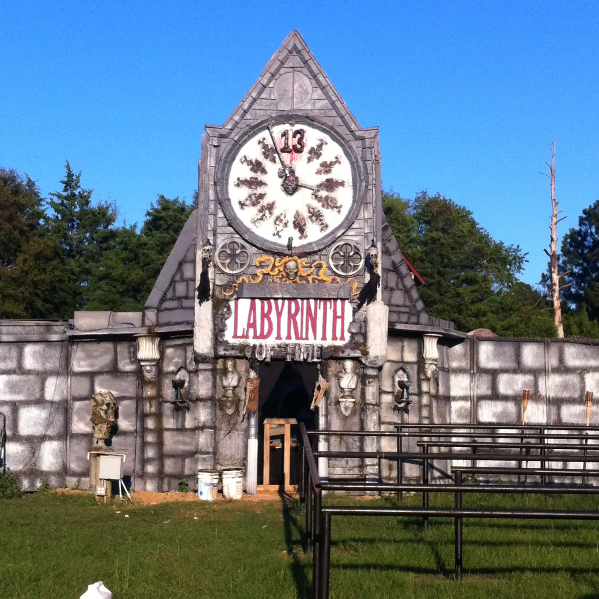 The 'Labyrinth' at Graystone Manor haunt in Longview, Texas