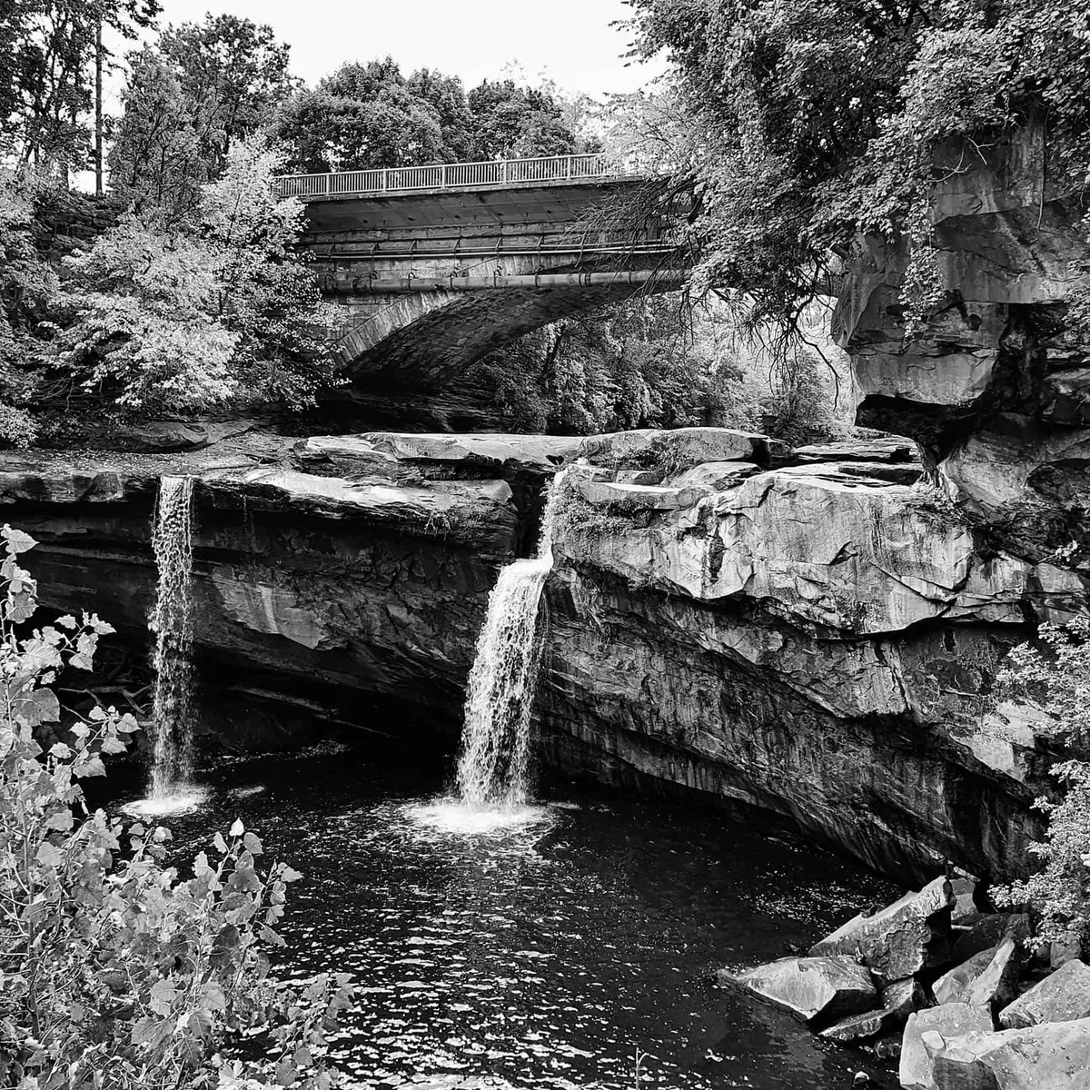 Cascade Park in the Lorain County Metro Parks 26 Oct 2020, Ohio