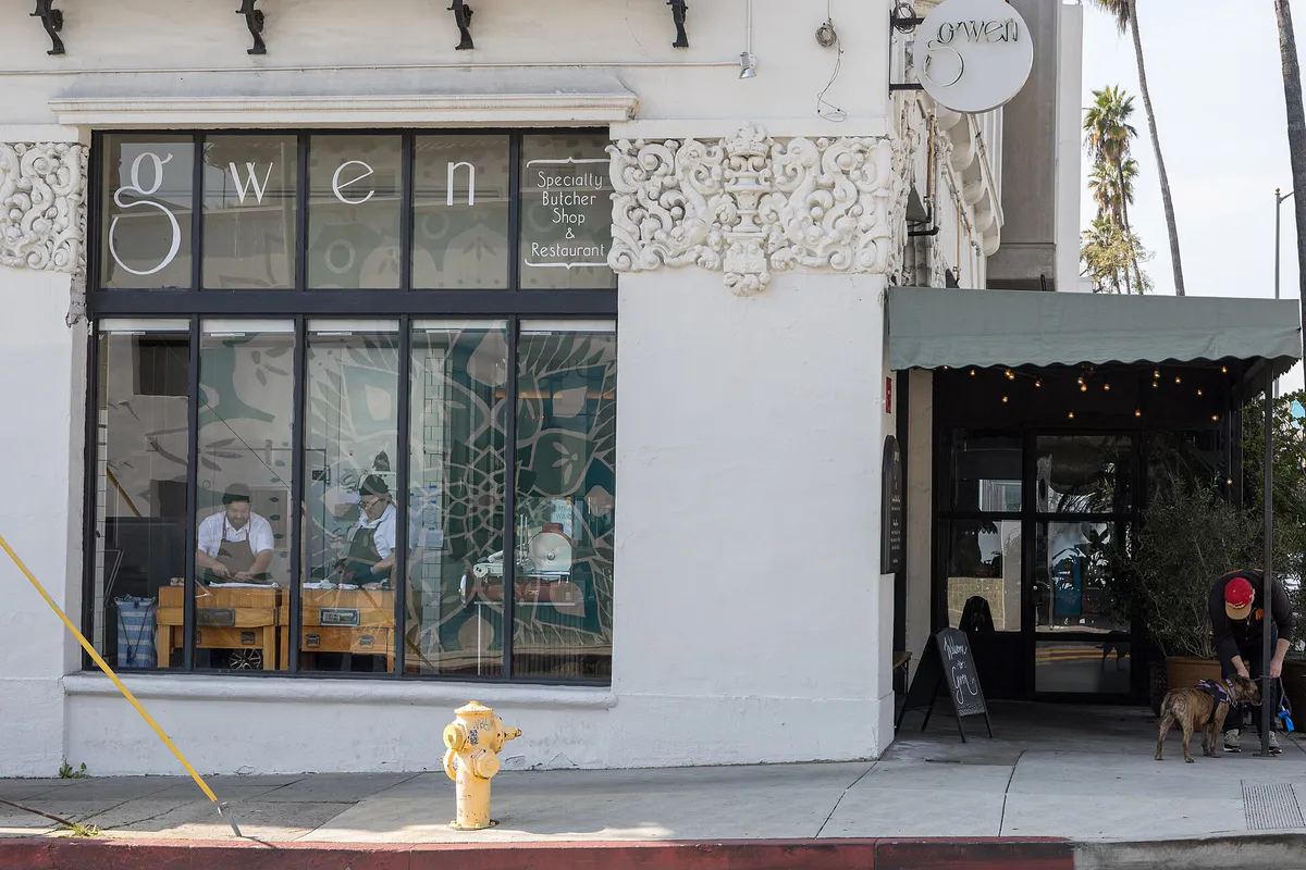 Gwen restaurant in Los Angeles, California, US