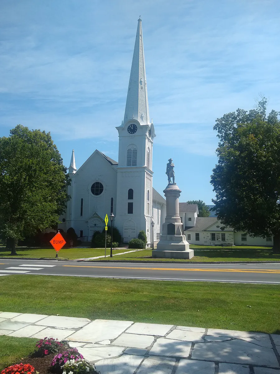 The Congregational Church in Manchester Village Vermont
