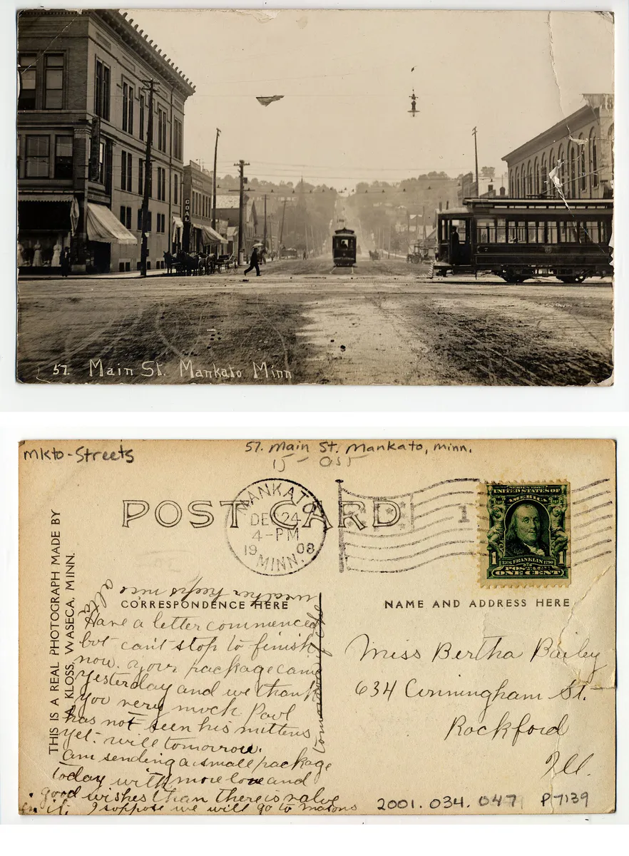 Main Street, Mankato, Minnesota - DPLA - cf5b748f15b16497b5cbf0d1a21b7356