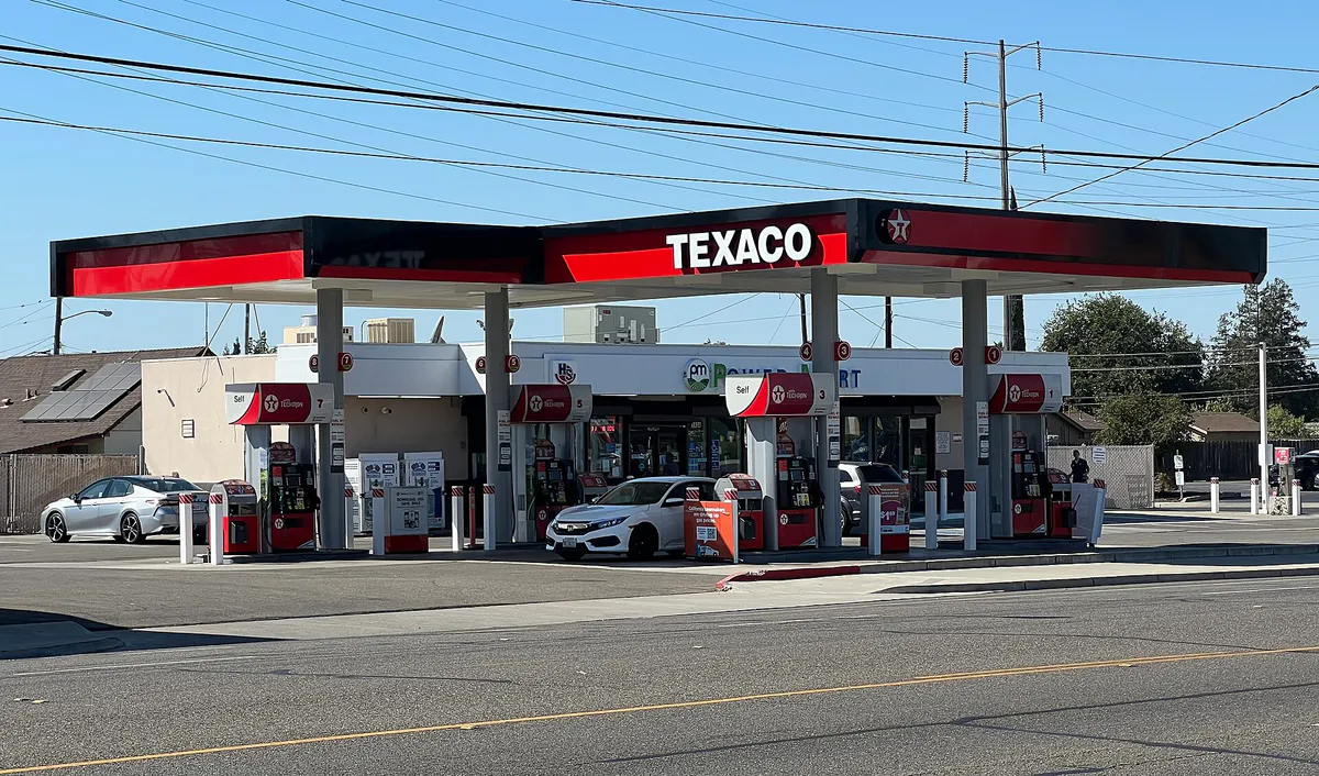 Texaco Manteca, California