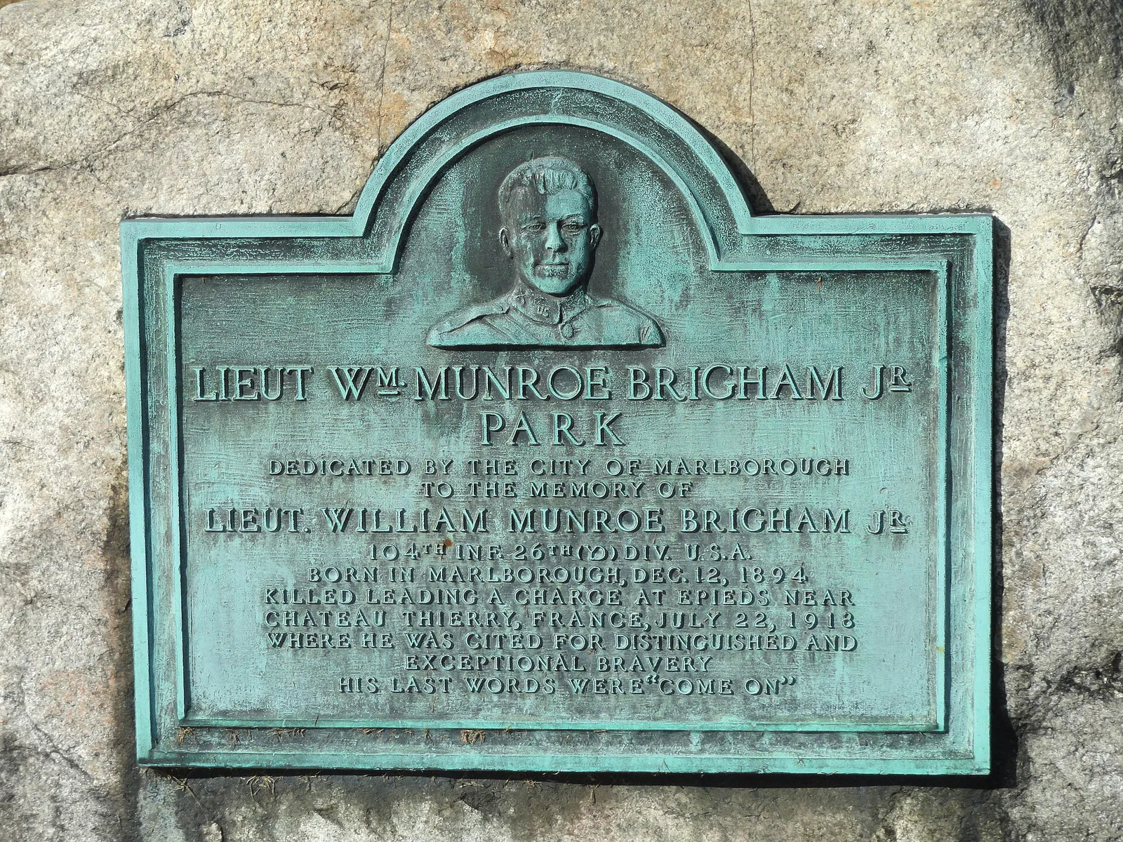 Lieut. Wm. Munroe Brigham Jr. Park - Marlborough, MA - DSC04409, Massachusetts