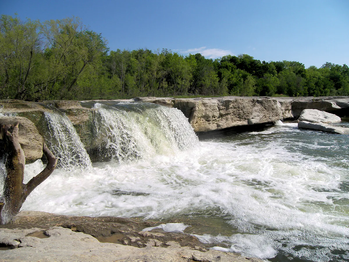 Mckinney lower falls, Texas