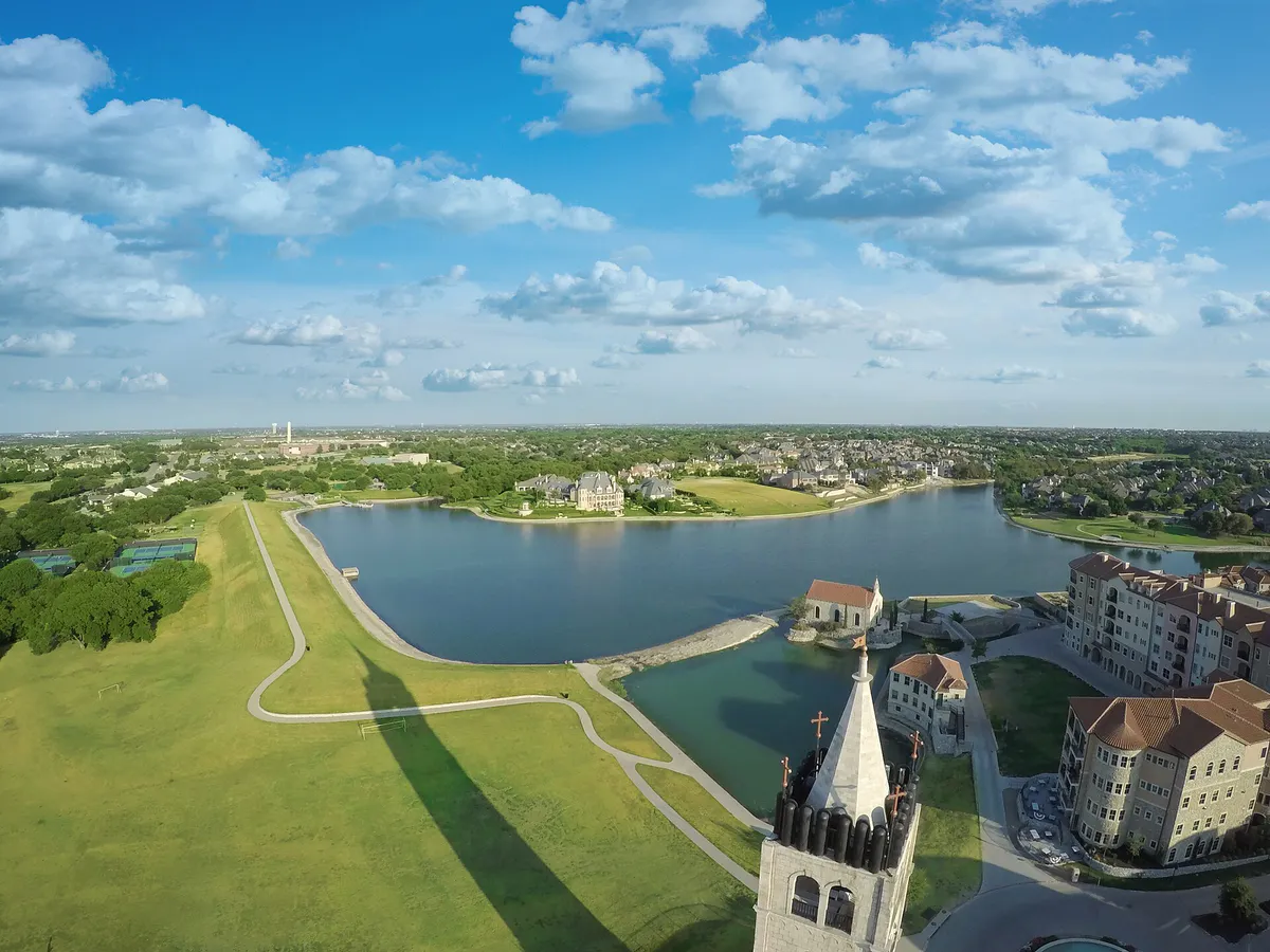 Adriatica Aerial 038 in McKinney, Texas
