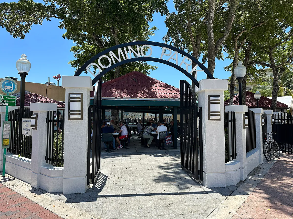 Domino Park Little Havana, Miami Florida 6 June 2024