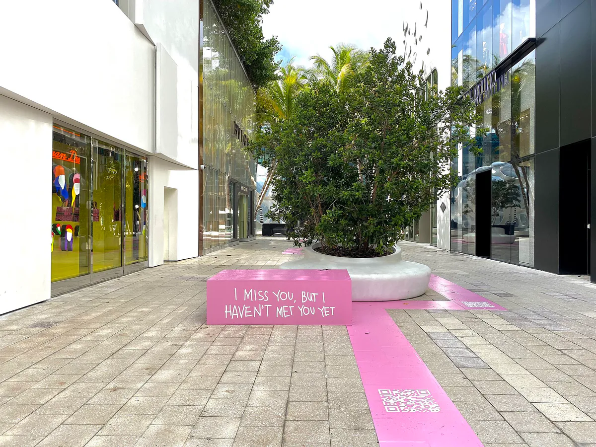 Design District, Miami, Florida 2021 - I Miss You