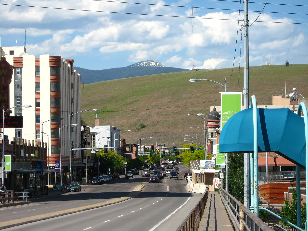 Downtown Missoula, Montana