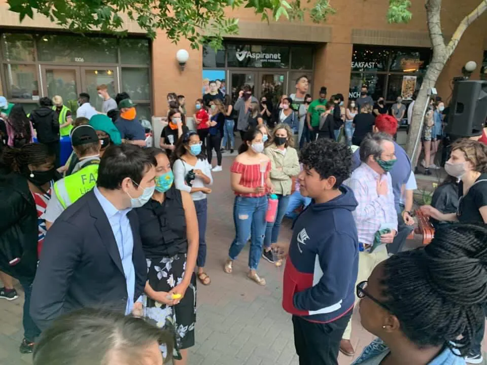 George Floyd protests in Modesto, California 03
