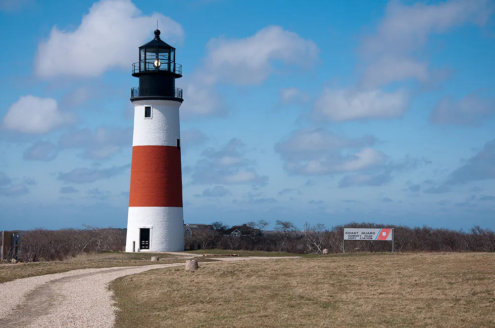 Sankaty Light, 2009-04-07 in Nantucket, Massachusetts