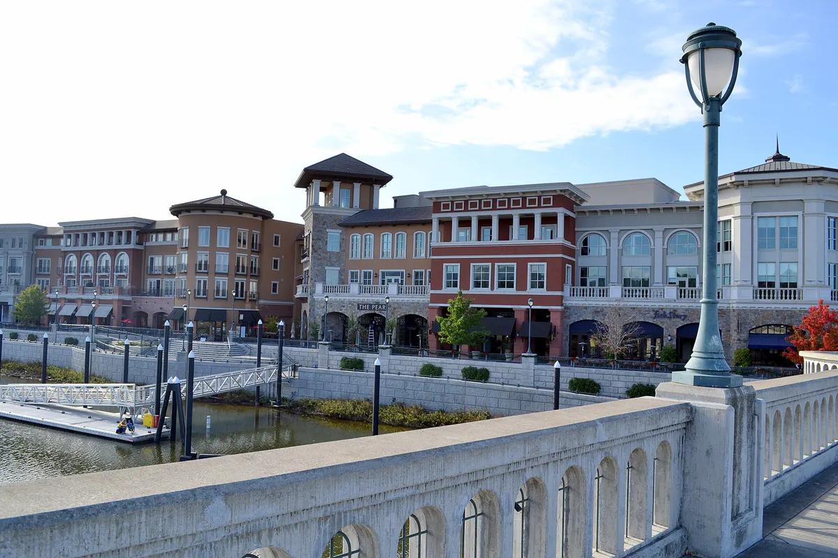 City of Napa by the Napa River, California