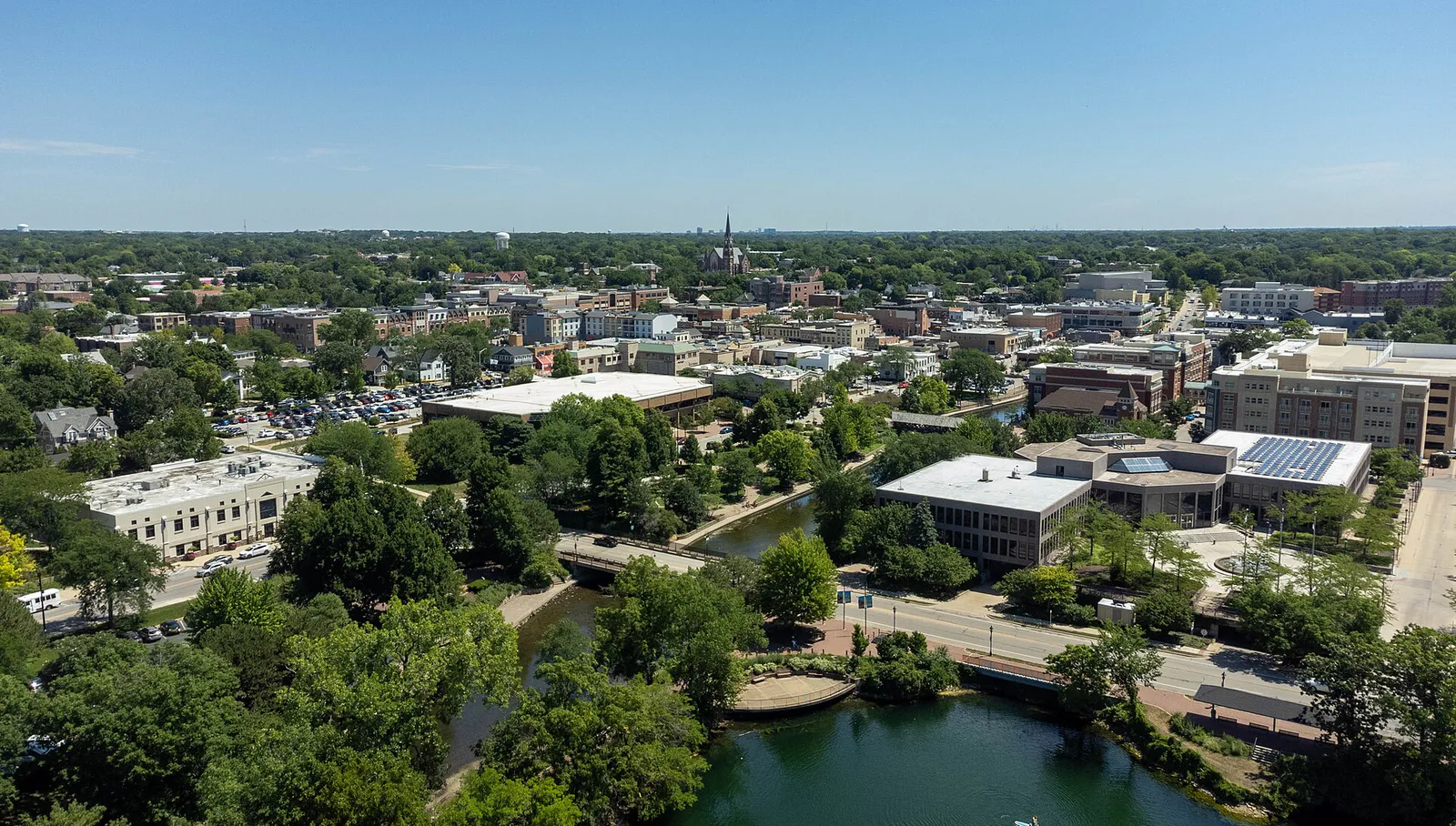 Naperville IL Skyline 2022, Illinois