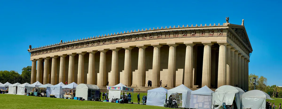 The Parthenon replica, Centennial Park, Nashville, Tennessee