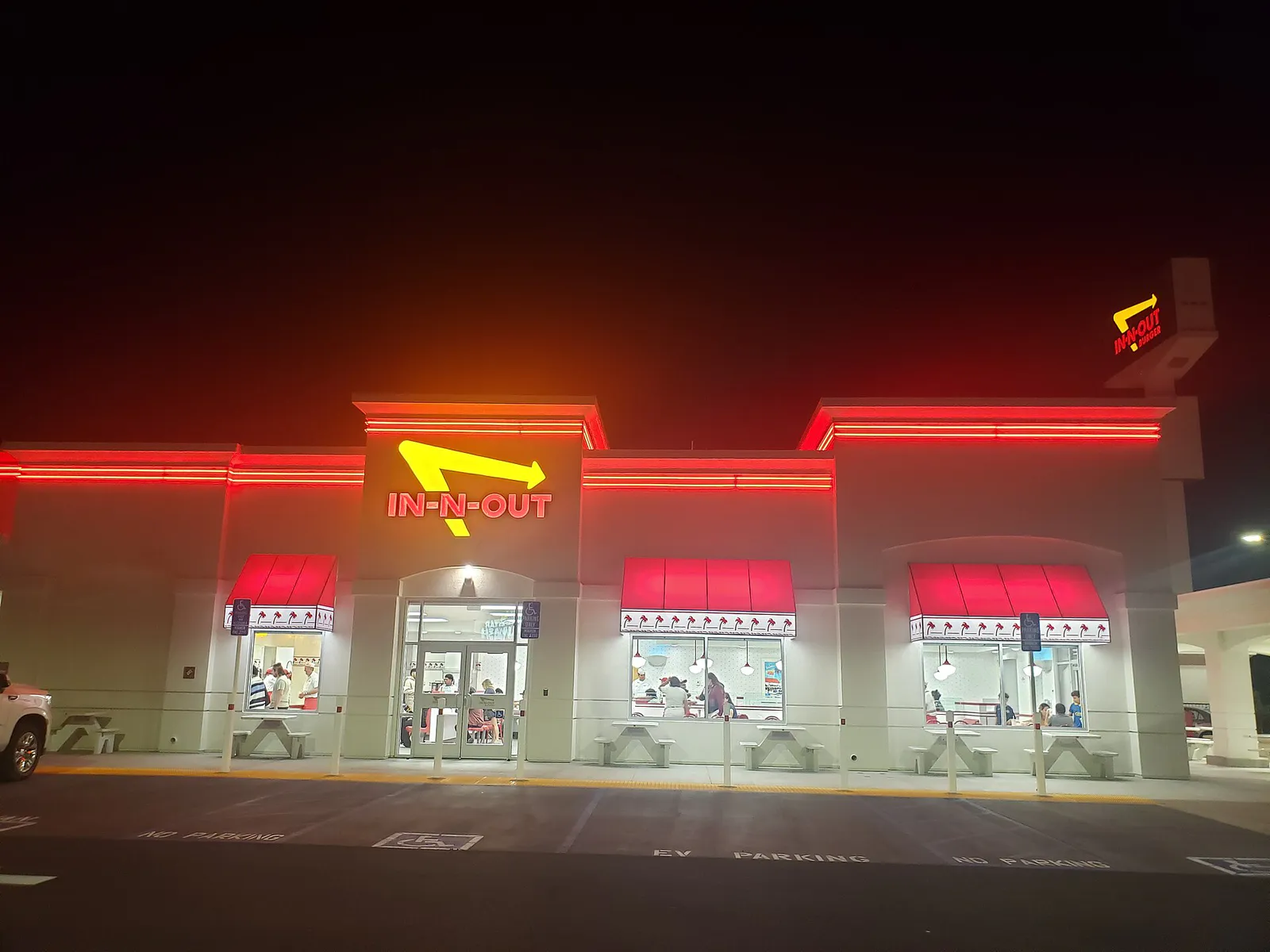 National City Plaza Boulevard In-n-Out Burger, California