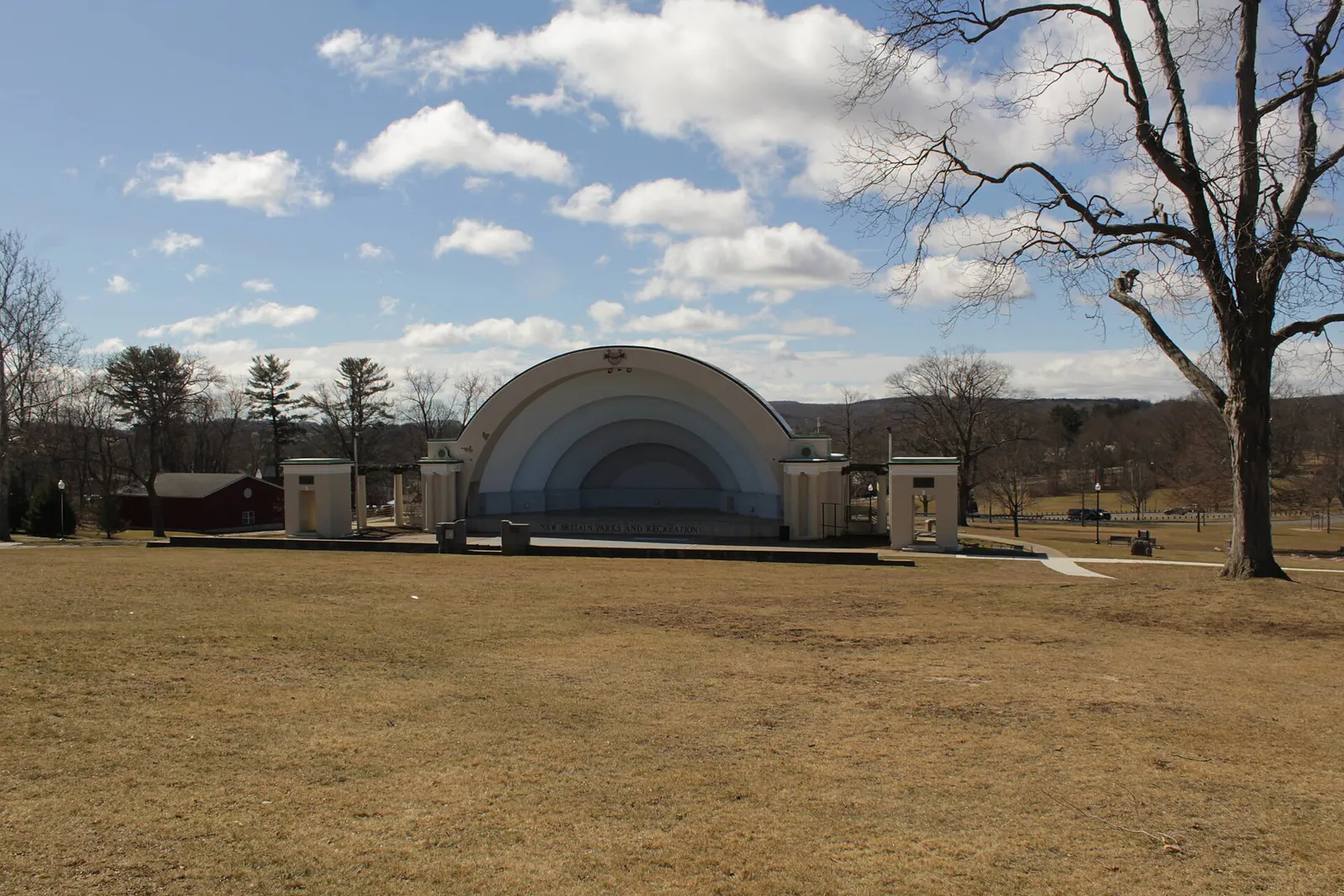 Band Shell Walnut Hill Park in New Britain, Connecticut
