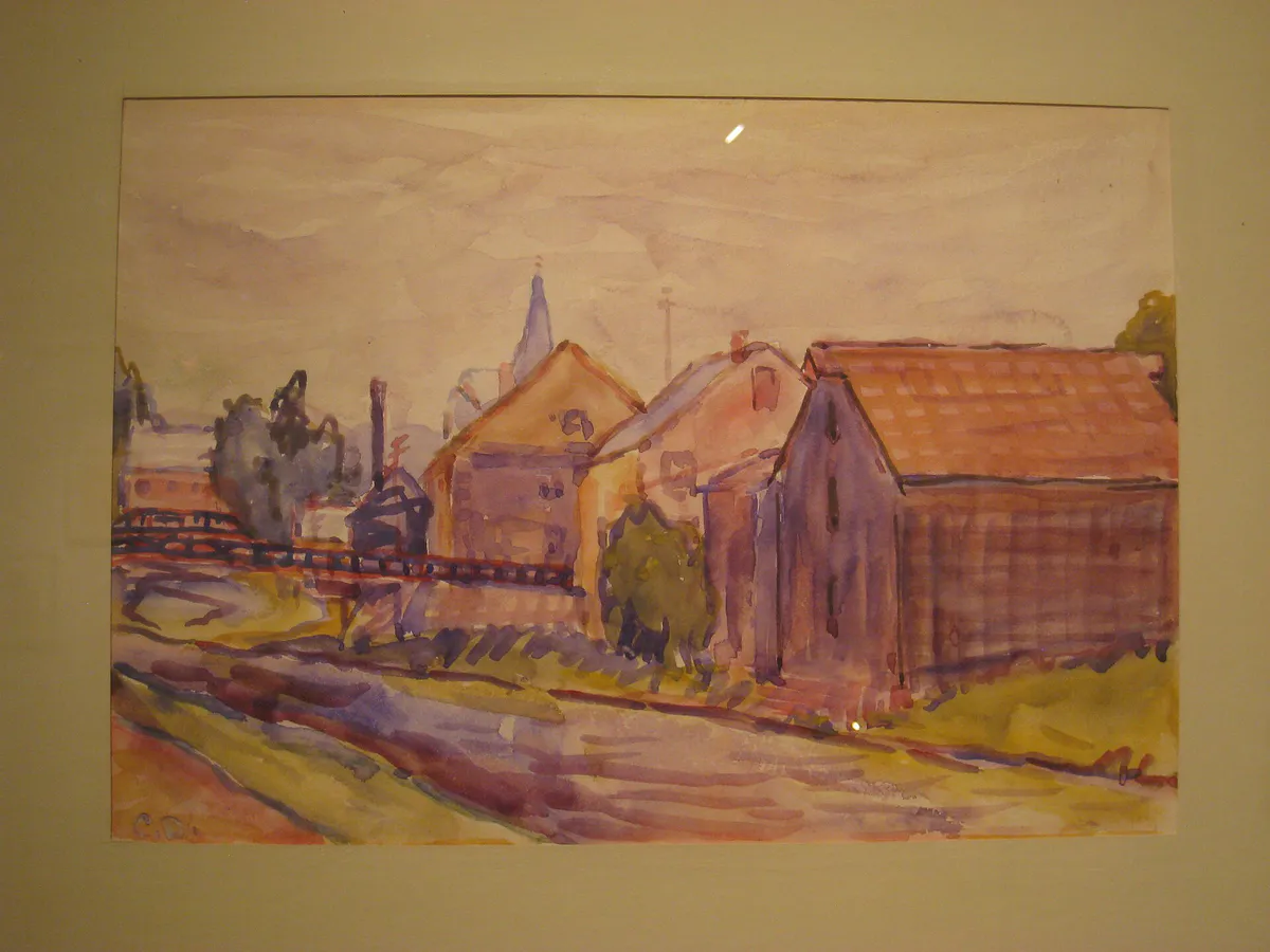 Charles Demuth - The Canal, New Hope, PA, 1908-1911, Pennsylvania