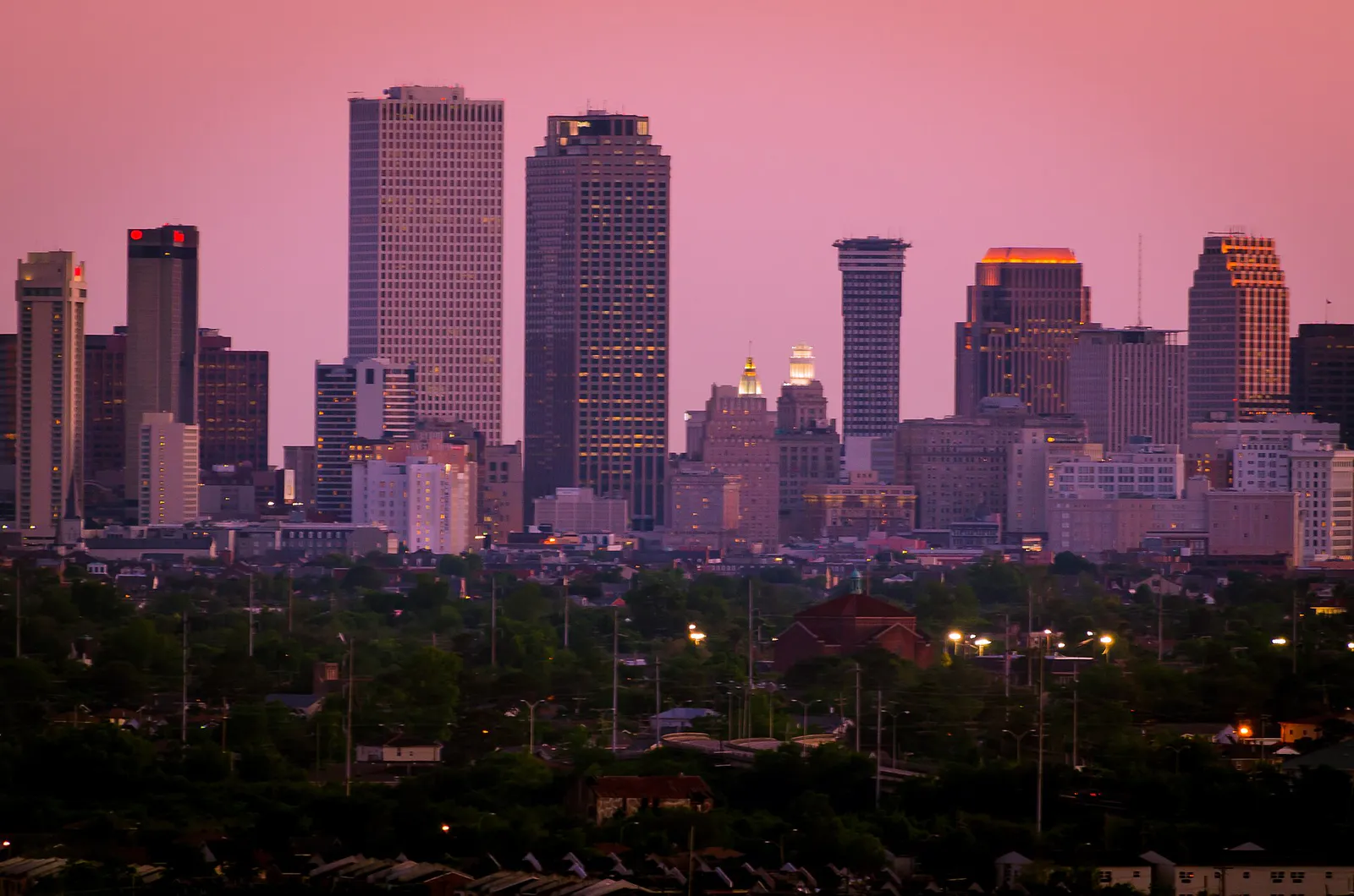 New Orleans skyline-02, Louisiana