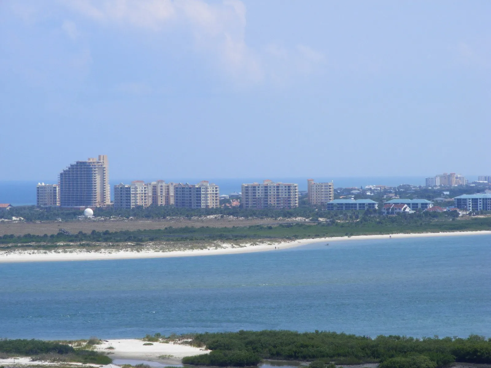 NewSmyrnaBeachFromLighthouse3 in New Smyrna Beach, Florida
