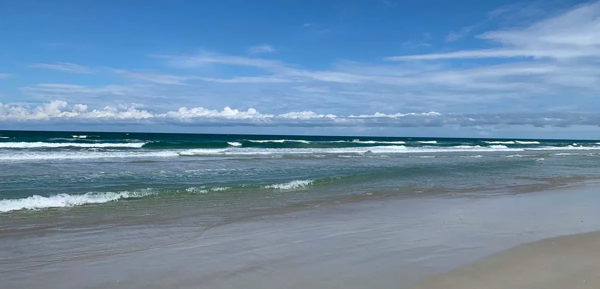 Surf at New Smyrna Beach Florida