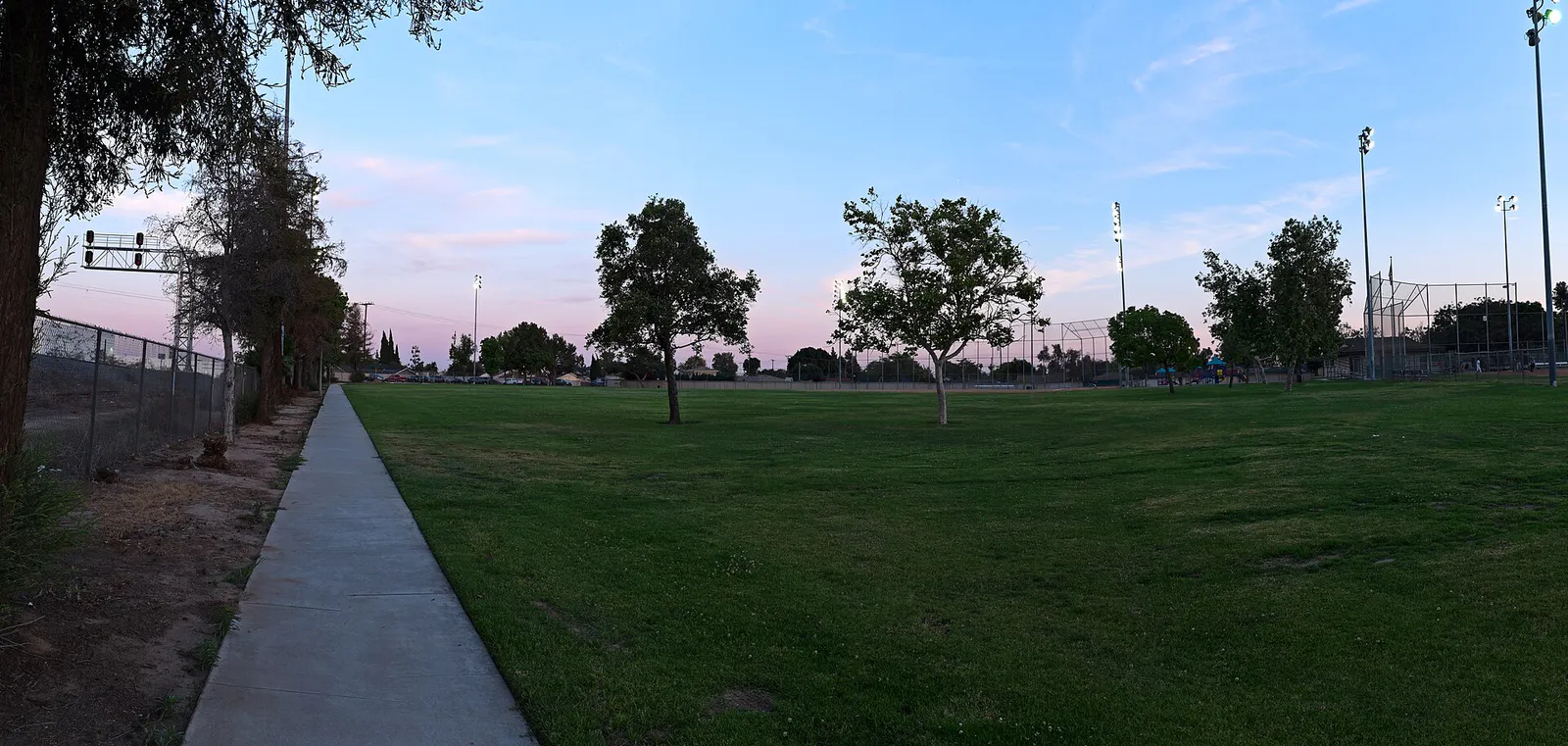 John Zimmerman Park Panorama, Norwalk, CA,, California
