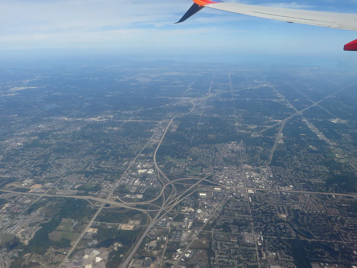 Interstate 696, Novi, Michigan (21711571501)