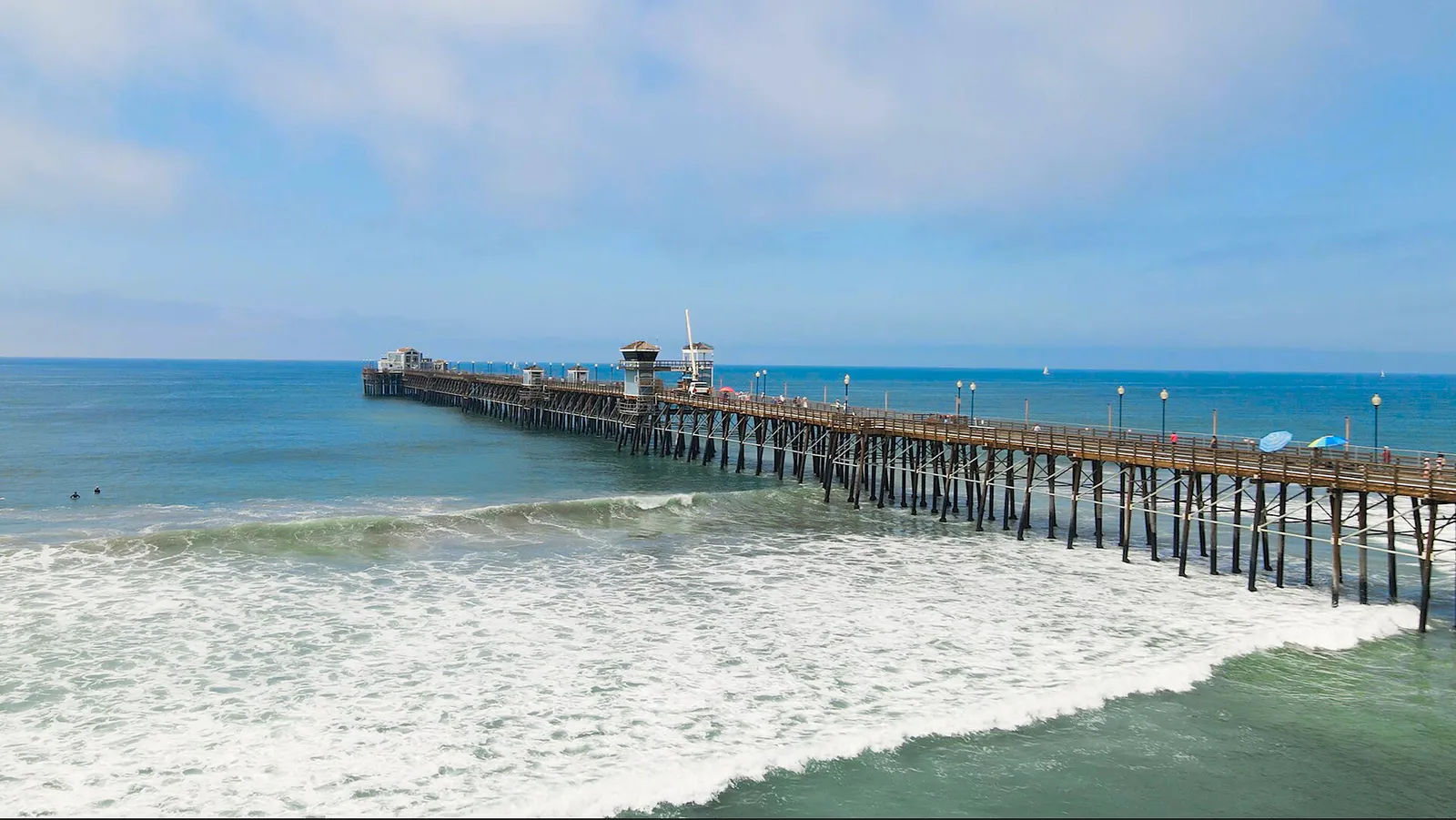 Oceanside-Pier-San-Diego-Drone-Photography, California