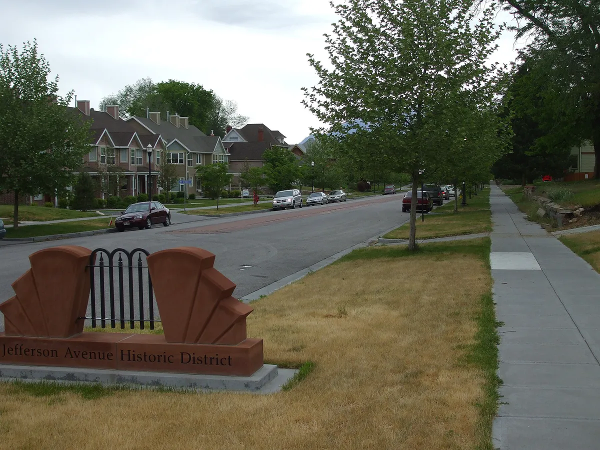 Jefferson Avenue Historic District Ogden Utah