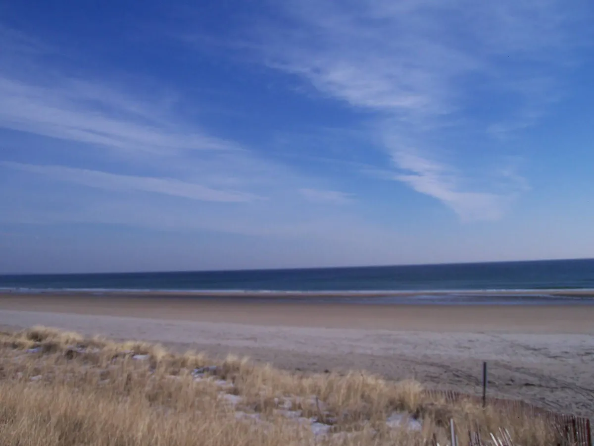 Footbridge Beach Ogunquit’s Atlantic waterfront New England, Maine