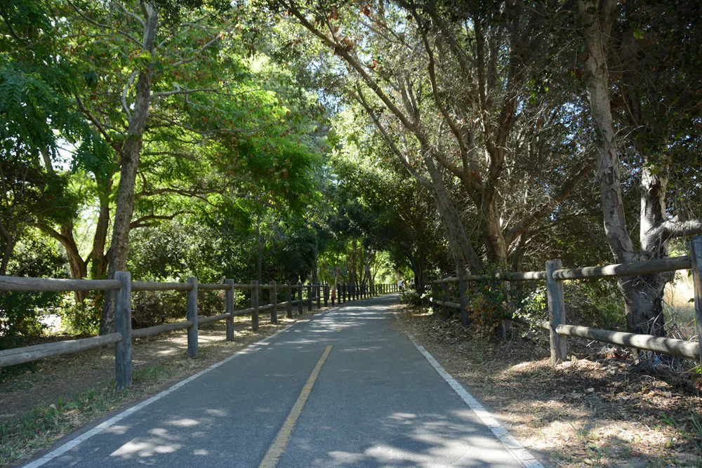 Ventura River Trail (aka Ojai Valley Trail) at Foster Park, California