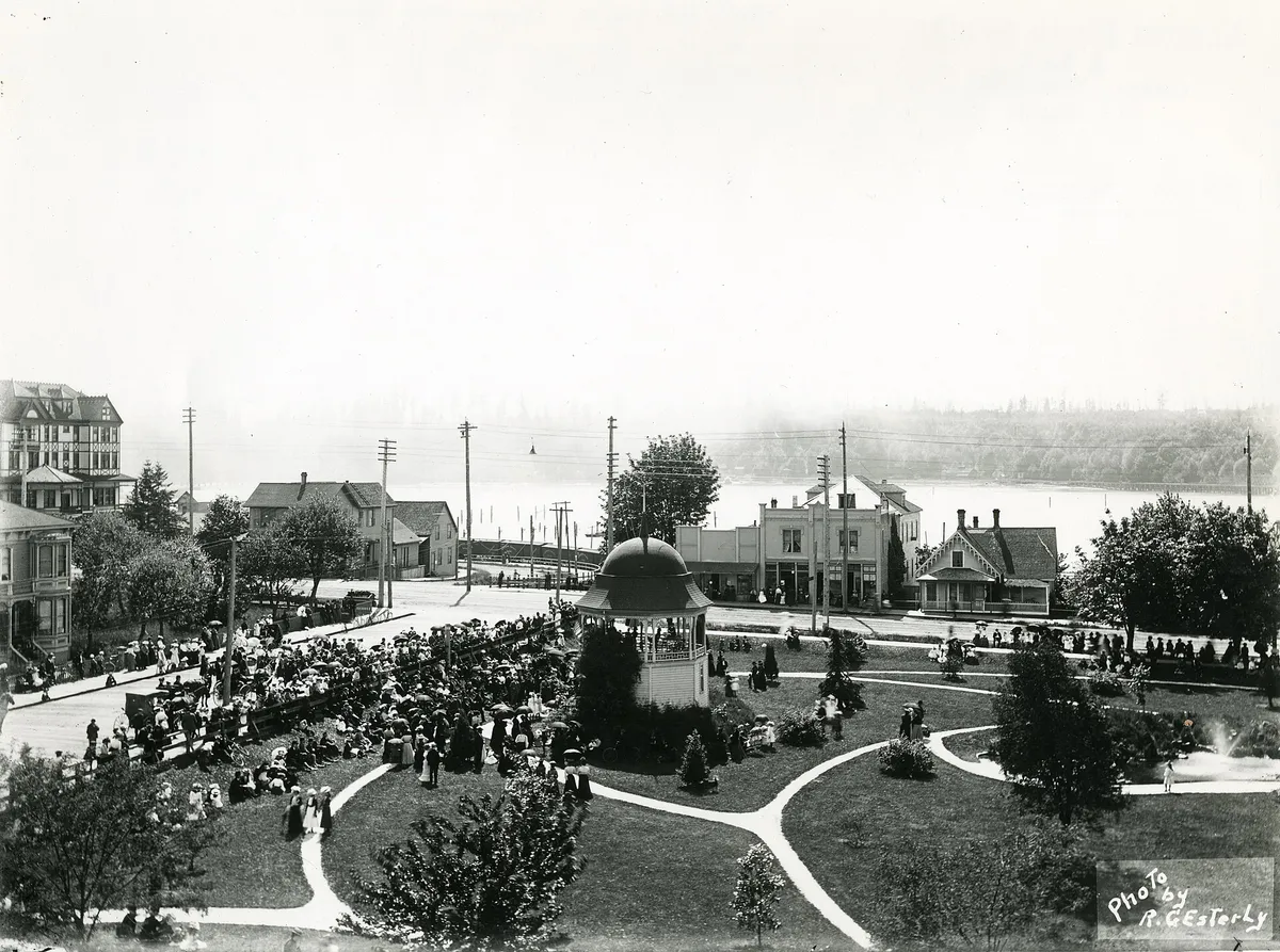 Sylvester Park, Olympia, Washington, circa 1895-1904