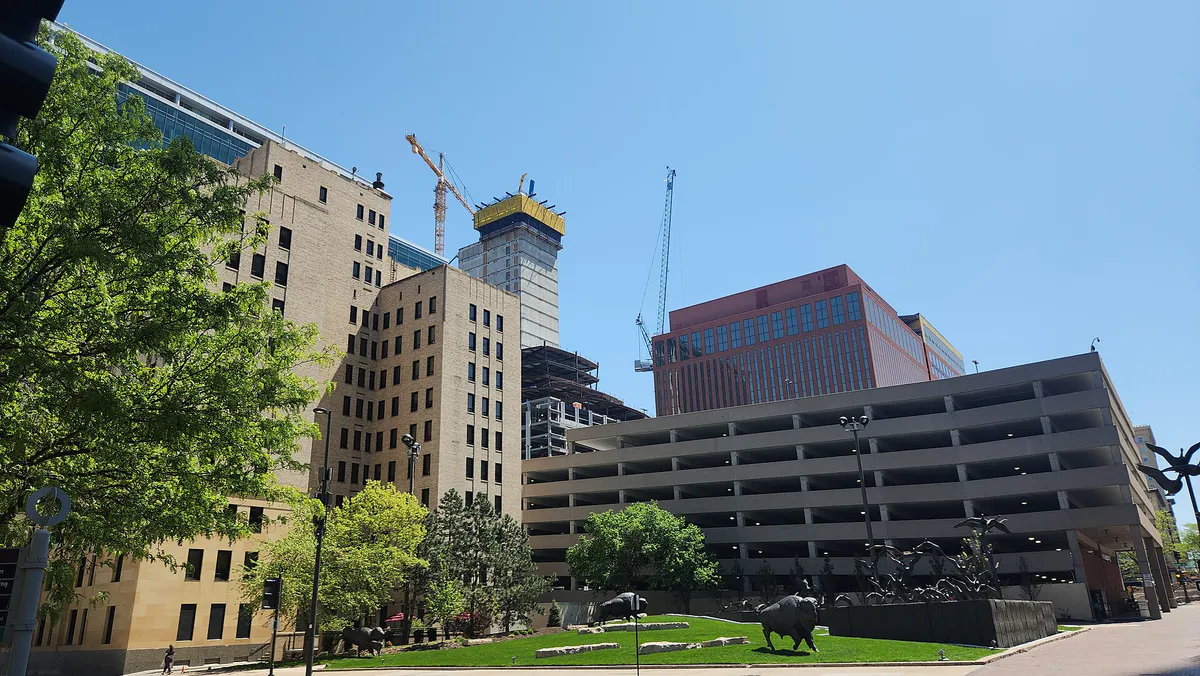 Downtown Omaha view, Nebraska