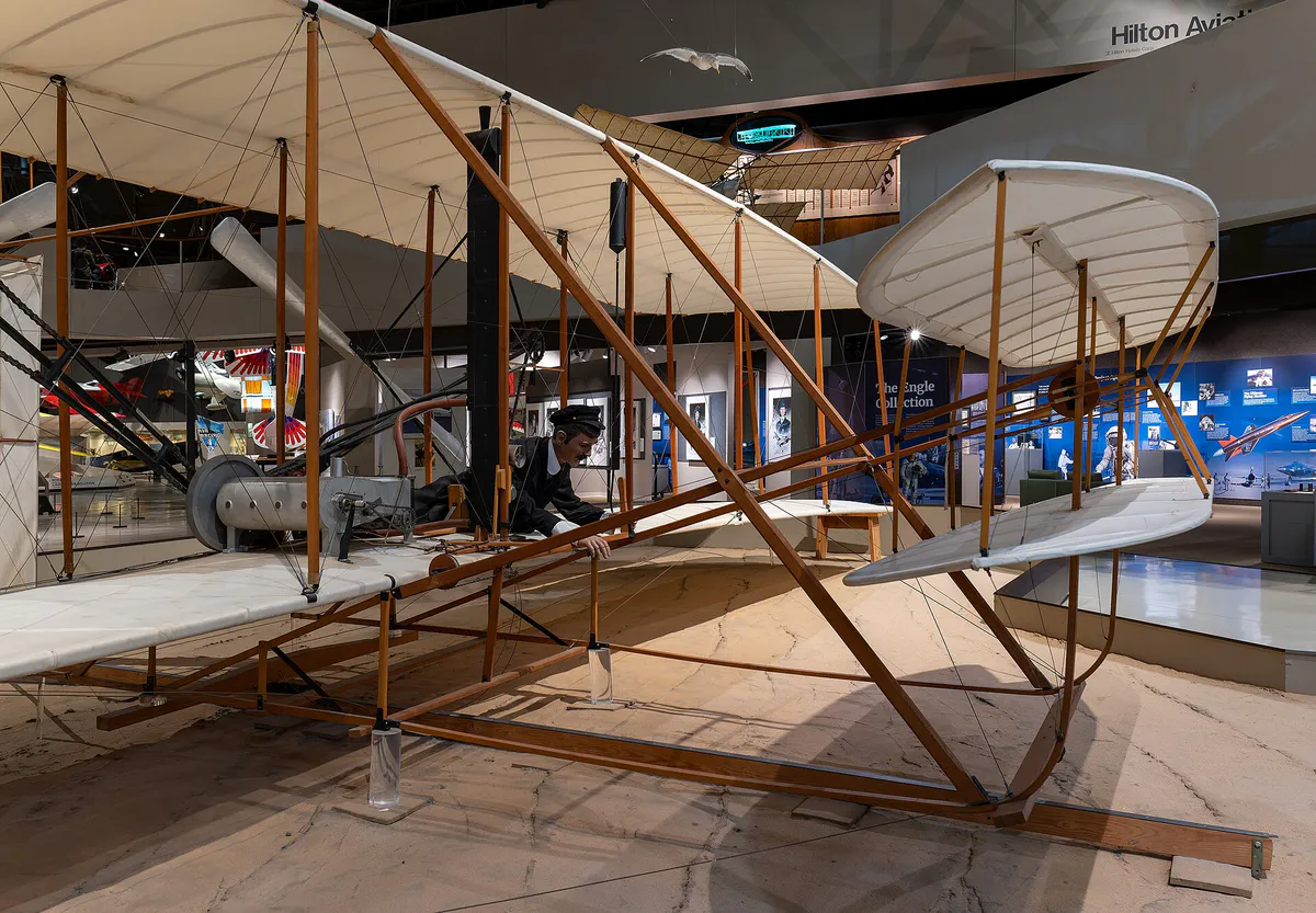 1903 Wright Flyer Replica, EAA Aviation Museum, Oshkosh, Wisconsin, US julesvernex2