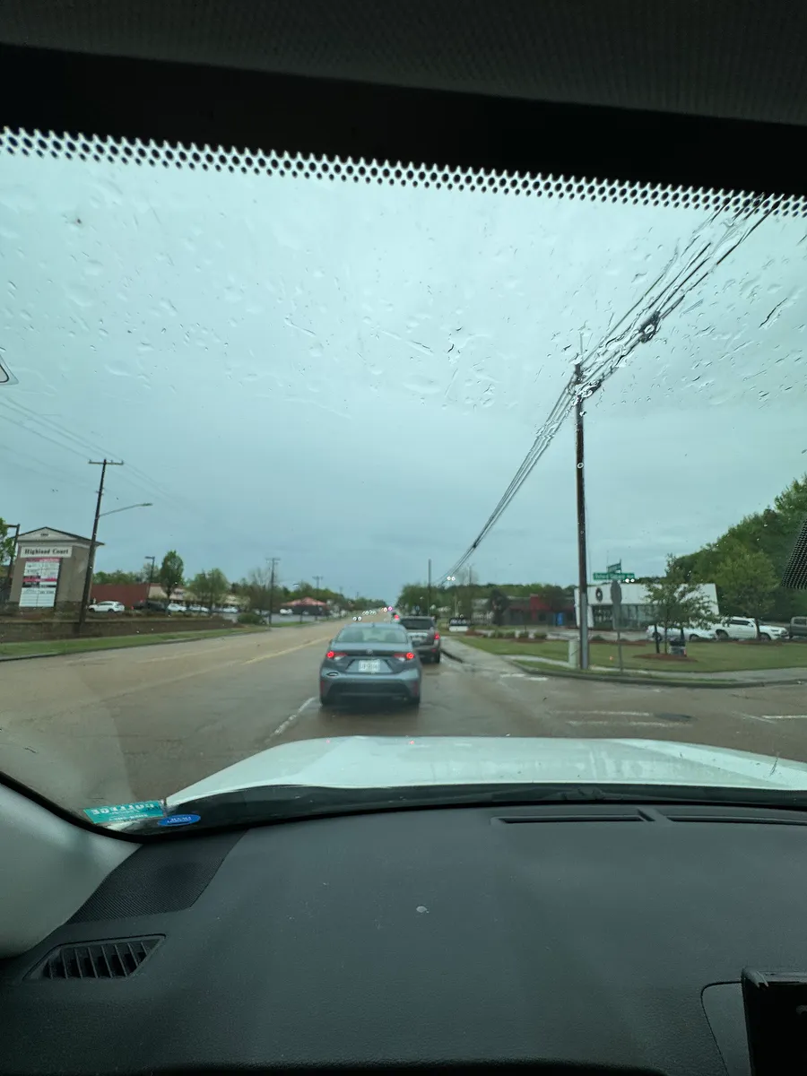 Jackson Ave traffic in Oxford, Mississippi