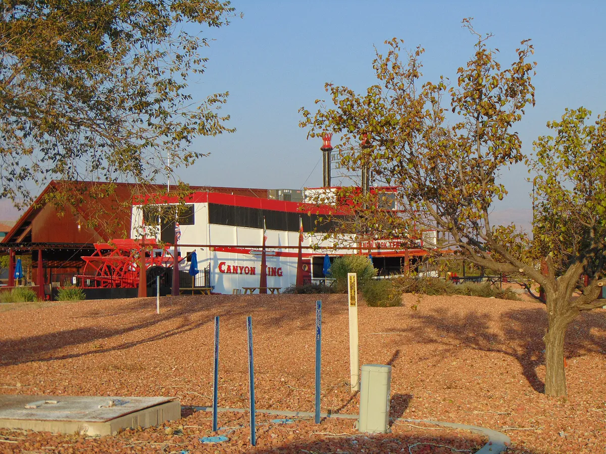 East at restaurant in Page, Arizona, Oct 20