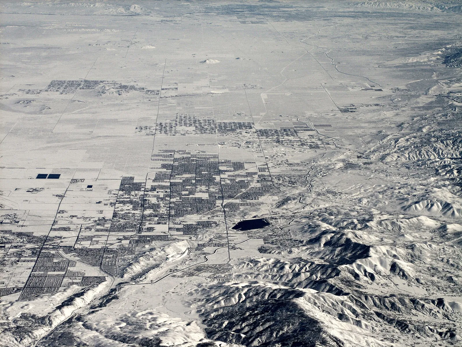 Palmdale, CA snow, California