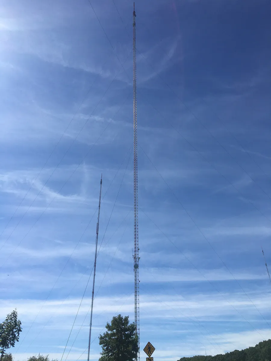 WOIO-WUAB Parma, Ohio transmitter mast