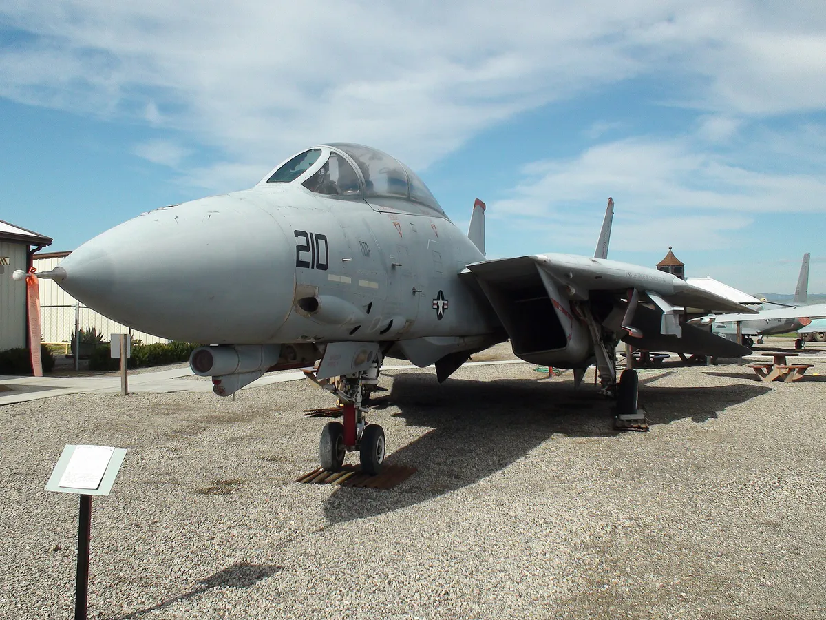 F-14B Tomcat at Estrella in Paso Robles, California
