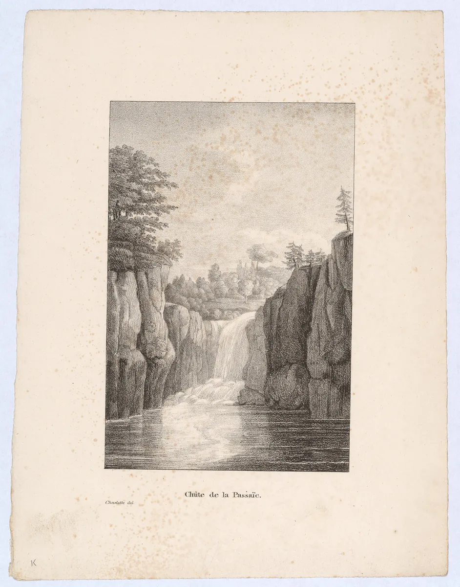 Chûte de la Passaïc (The Falls of the Passaic River, New Jersey) MET DP-23145-001
