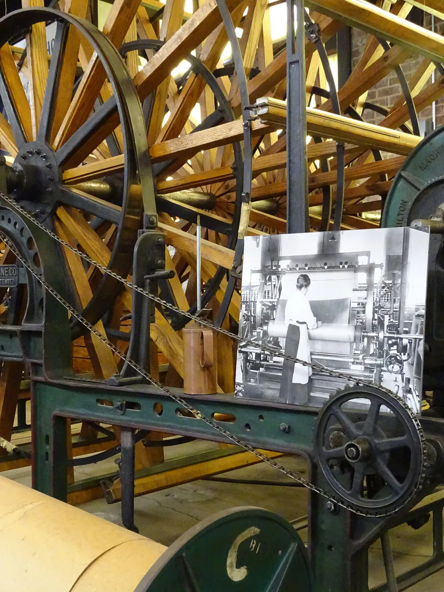 Horizontal Swiss Warper - Paterson Museum - Paterson - New Jersey - USA (24385429863)