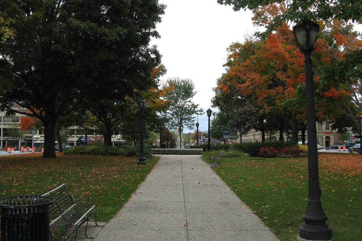 Park Square, Pittsfield MA, Massachusetts