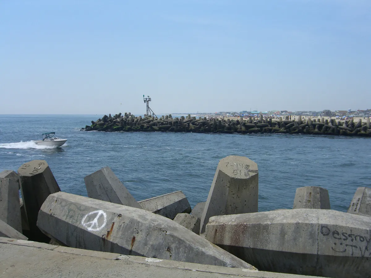 ManasquanInletPier7.13.08ByLuigiNovi3 in Point Pleasant Beach, New Jersey