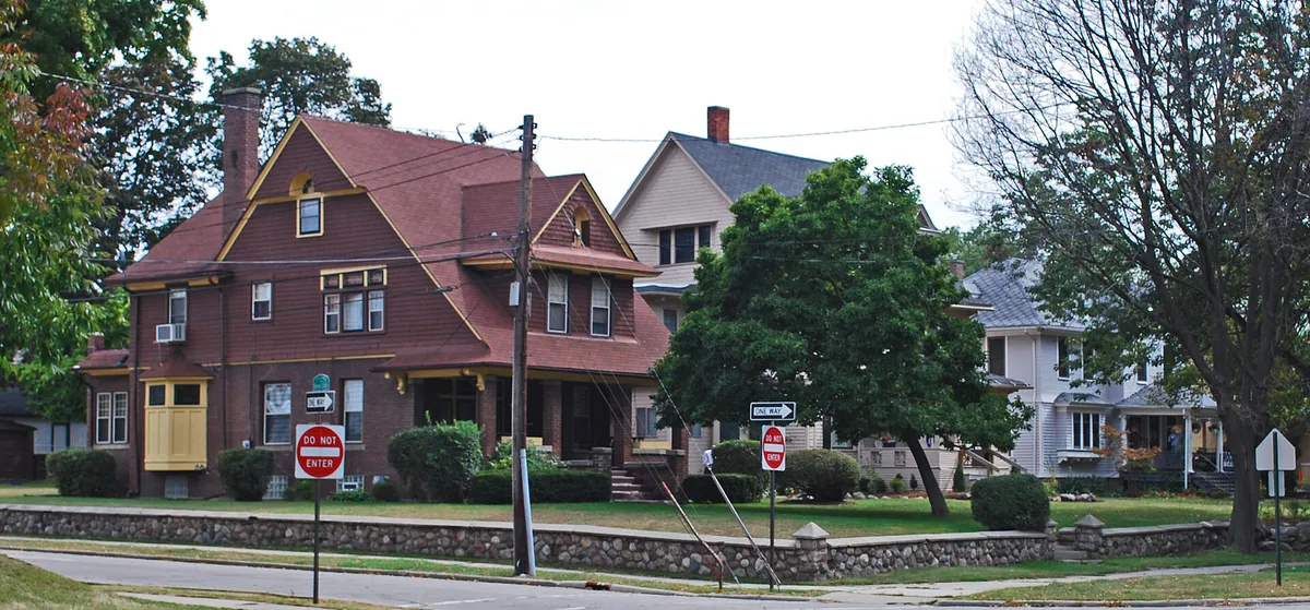 Franklin Boulevard Historic District Pontiac MI C, Michigan